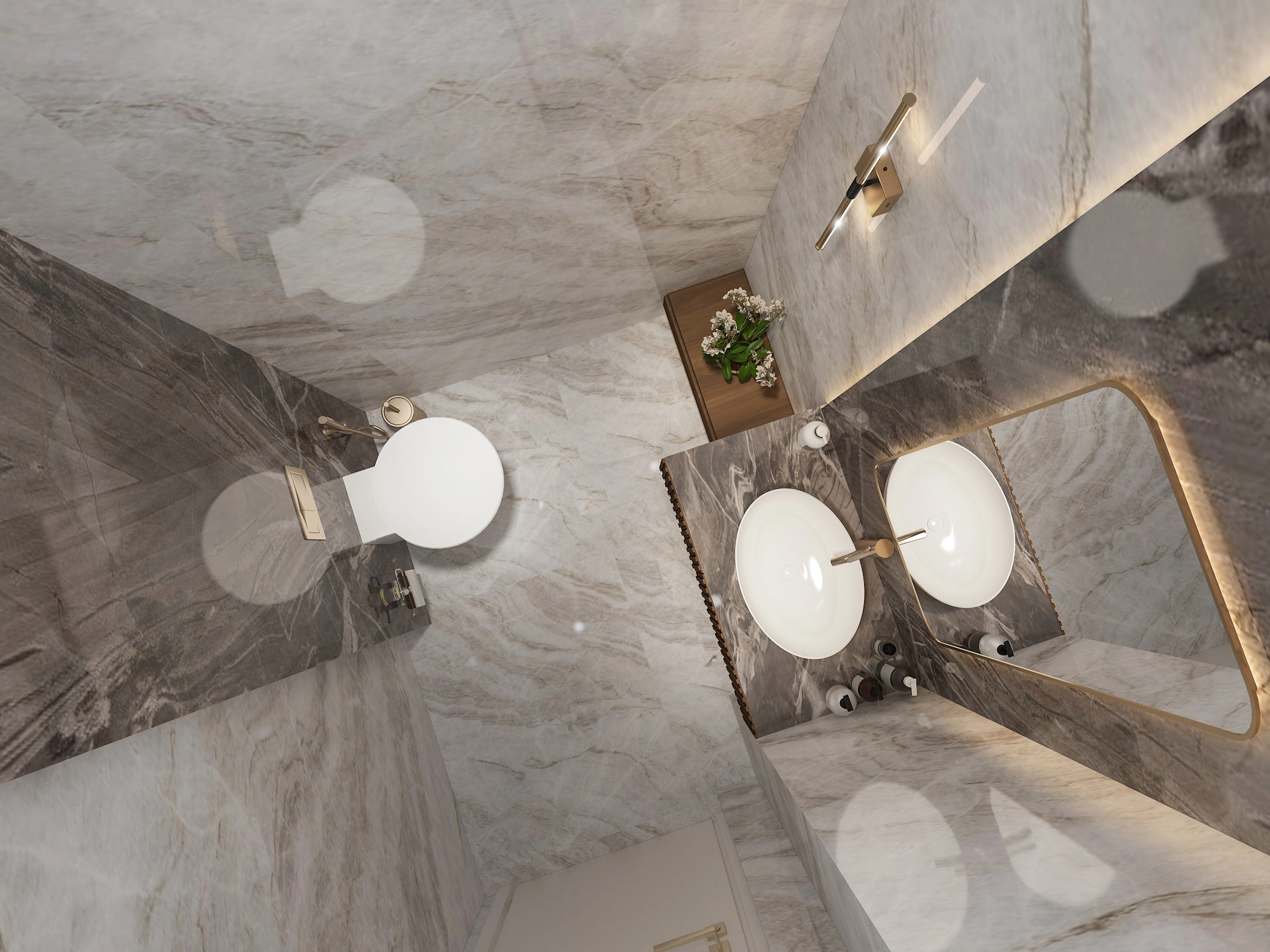 Wash & Bathroom View 41